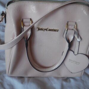 Juicy Couture womens Pink Shoulder Tote Purse Pre Owned